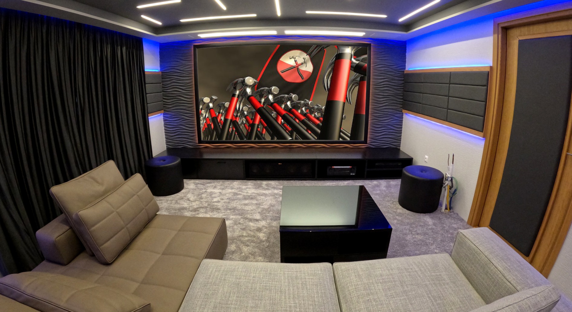 Private home cinema