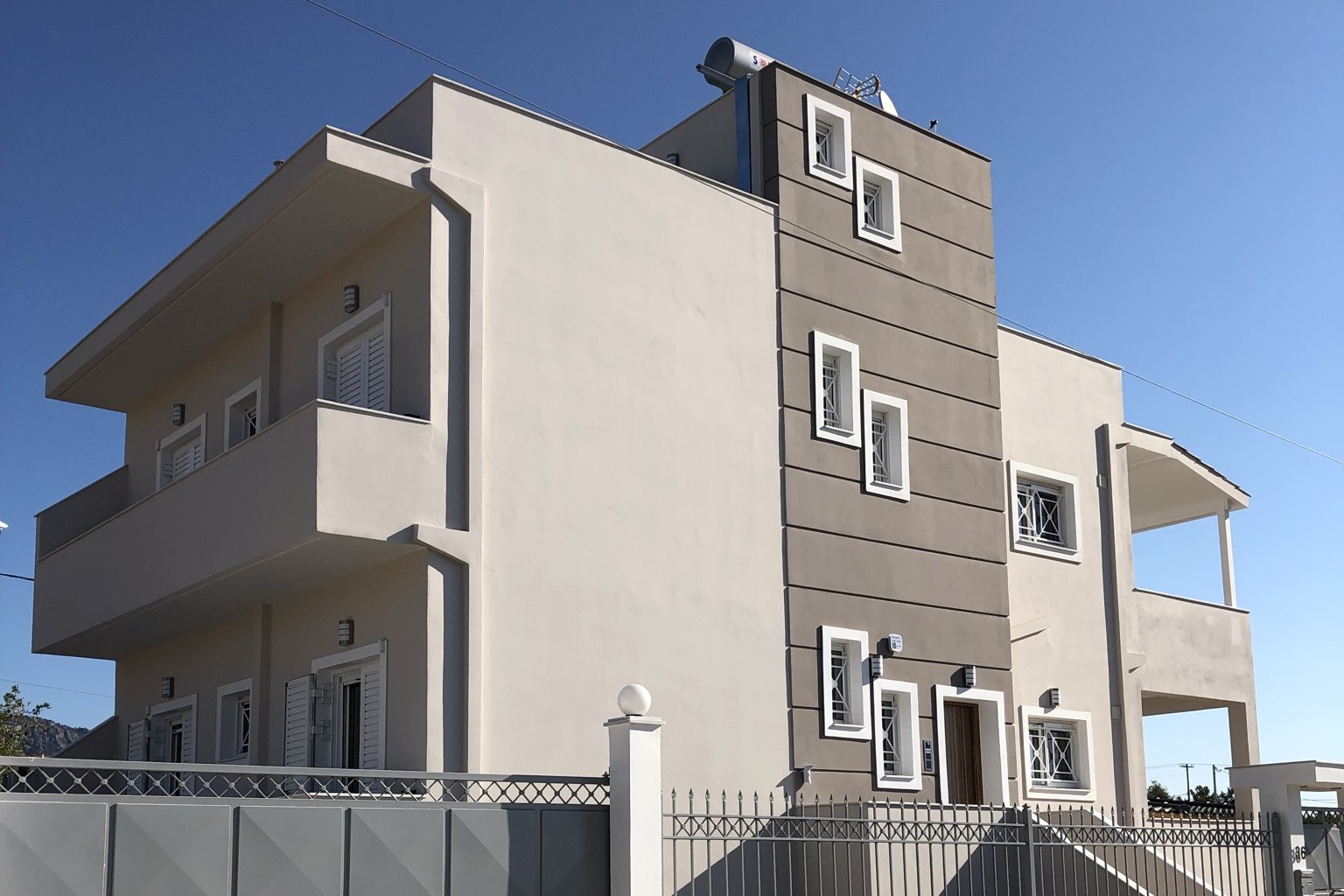 Smart Systems for a Two-Residence Building