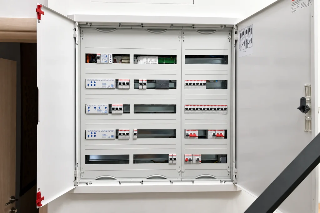 Μεζονέτα KNX 120 τ.μ. – Πίνακας KNX με διαθέσιμο χώρο για μελλοντική επέκταση Πίνακας KNX με διαθέσιμο χώρο για μελλοντική επέκταση