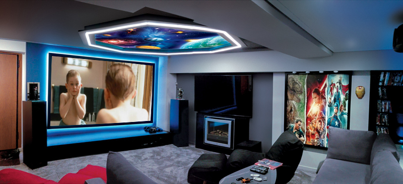 Home Theater Game Room