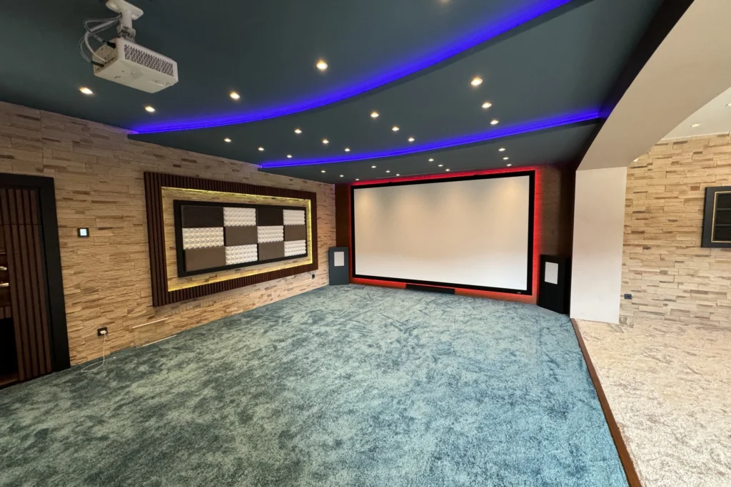 Γενική όψη του home theater Γενική όψη του home theater