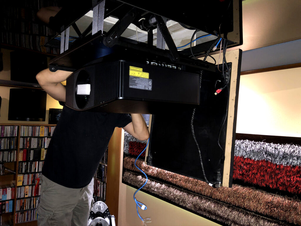 Home theater upgrade — 09 Home theater upgrade — room and installation, view 9